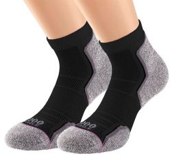 1000 Mile Ladies Twin Pack - Run Anklet