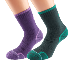 1000 Mile Ladies Twin Pack - Walk Sock