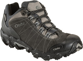 Oboz Mens Bridger Low Wide Boot - Dark Shadow