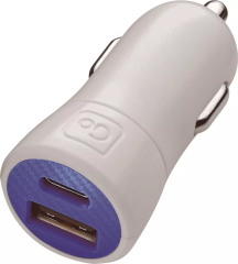 Go Travel In Car USB A & C Charger
