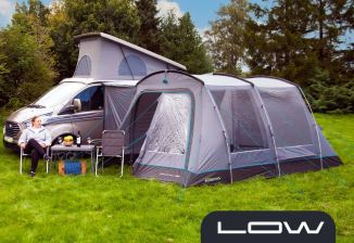 Outdoor Revolution Cayman T3 DT (Poled) Low Awning 2025 (Incl. Footprint)