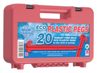 Outdoor Revolution Eco Plastic Pegs - Box of 20