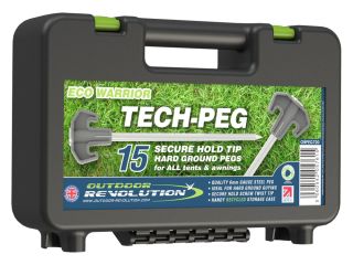 Outdoor Revolution Eco Warrior Tech Pegs - Box of 15