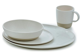 Isabella Natura Crockery Set (16 Pieces)