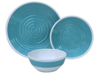 Outdoor Revolution Melamine Dining Set - Blue