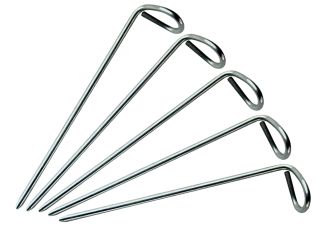 Vango 18cm Steel Groundsheet Pegs (Pack of 5)