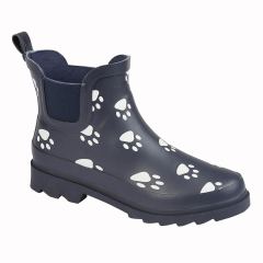 Stormwells Dog Paw Short Wellington Boots