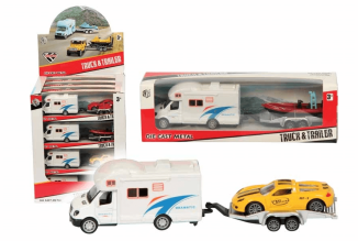 Motorhome with Trailer Toy