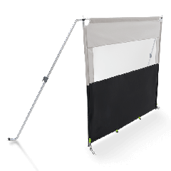 Dometic Pro Windbreak 1 Section (Alloy)